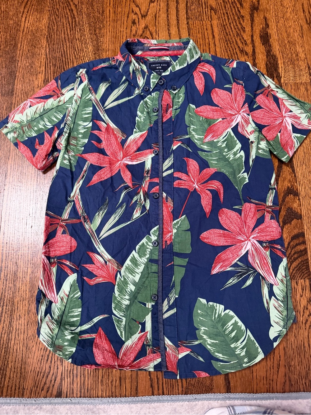 Cactus boys Shirt size 9/10